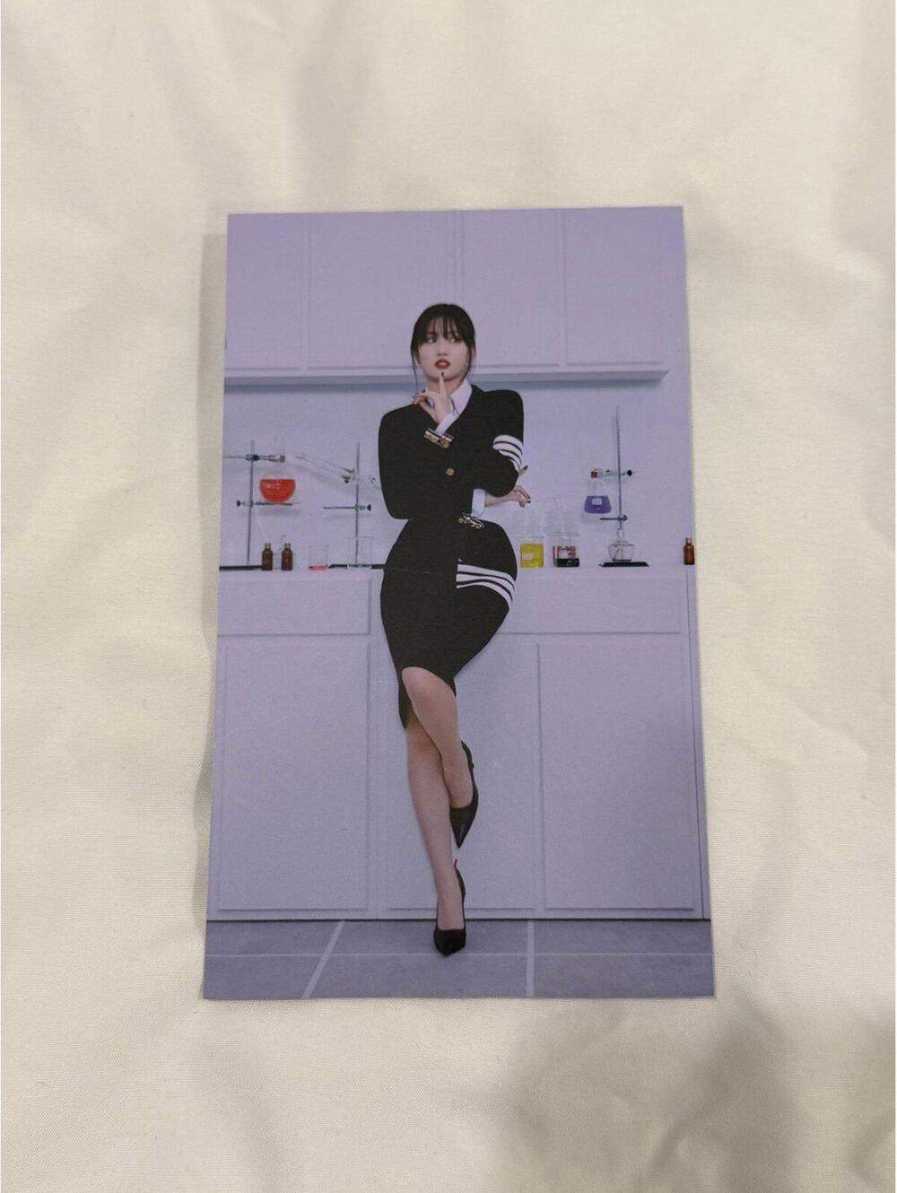 Twice Momo FORMULA OF LOVE Target Exclusive Ruler Postcard